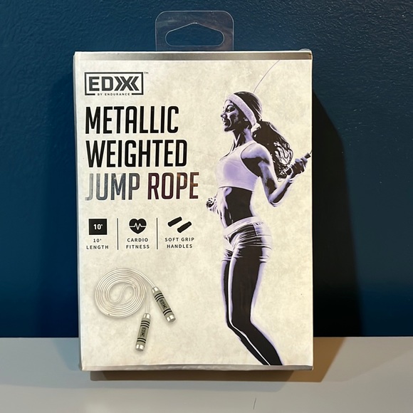 Metallic Weighted Jump Rope - Picture 1 of 2